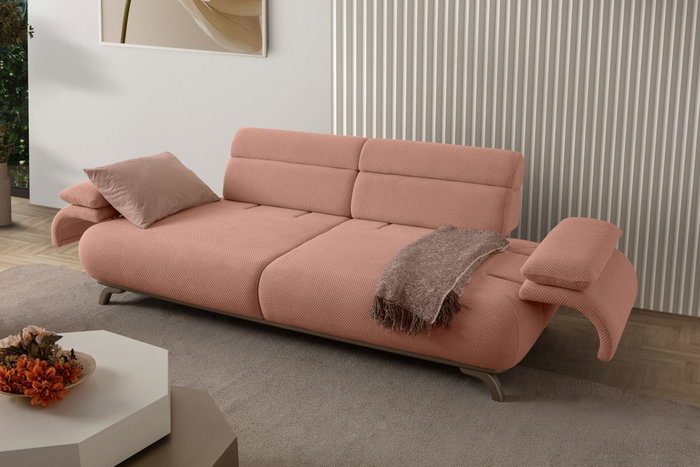 Atelier Del Sofa Bonjo Silver - Powder Sofá de 3 Plazas Atelier Del Sofa Bonjo Silver - Powder Sofá de 3 Plazas